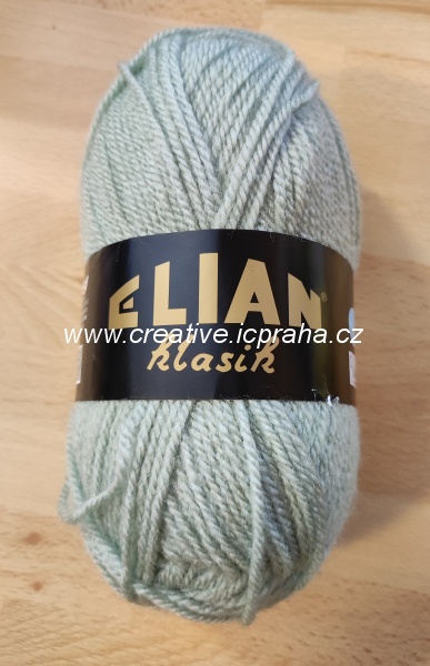 pletací příze Klasik 50g zelená šalvěj 515